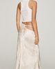 For Love & Lemons Adrift Satin Midi Skirt - 4