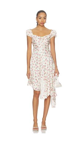 For Love & Lemons For Love & Lemons Cherry Mae Midi Dress