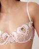 For Love & Lemons For Love & Lemons Cherub love underwire bra in pink - part of a set - 3
