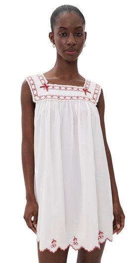 emerie cut out dress white For Love & Lemons Women's Emerie Cutout Dress, White, M