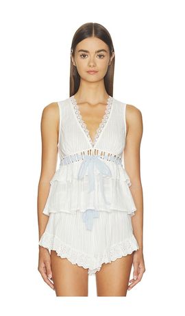 For Love & Lemons For Love & Lemons Jia Sleep Top