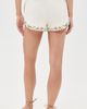 For Love & Lemons For Love & Lemons Leah Shorts Cream - 3