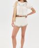 For Love & Lemons For Love & Lemons Leah Shorts Cream - 5