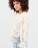For Love & Lemons For Love & Lemons Lilou Blouse Cream - 4