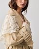 For Love & Lemons For Love & Lemons Maru Oversized Trench Coat - 3