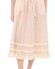 For Love & Lemons For Love & Lemons Naomi Midi Skirt Red - 1