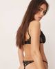 For Love & Lemons For Love & Lemons Papillon thong set in black - 2