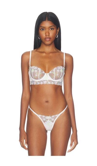 For Love & Lemons For Love & Lemons Pastel Bouquets Underwire Bra