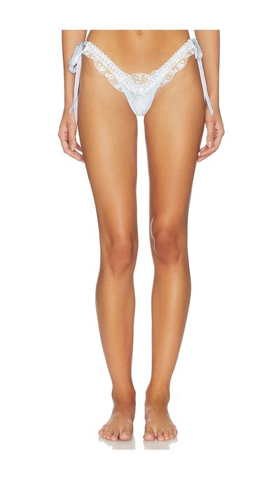 For Love & Lemons For Love & Lemons Pinkaboo Thong Panty