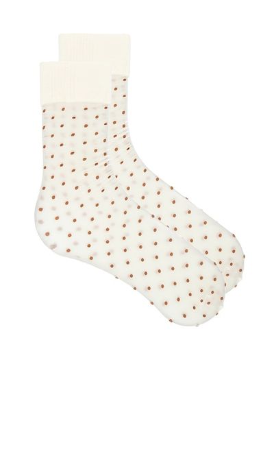 For Love & Lemons For Love & Lemons Polka Dot Knee High Tights
