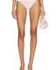 For Love & Lemons For Love & Lemons Polka Dot Ruffle Bikini Bottom - 1