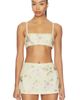 For Love & Lemons For Love & Lemons Ribbon Flowers Top - 1