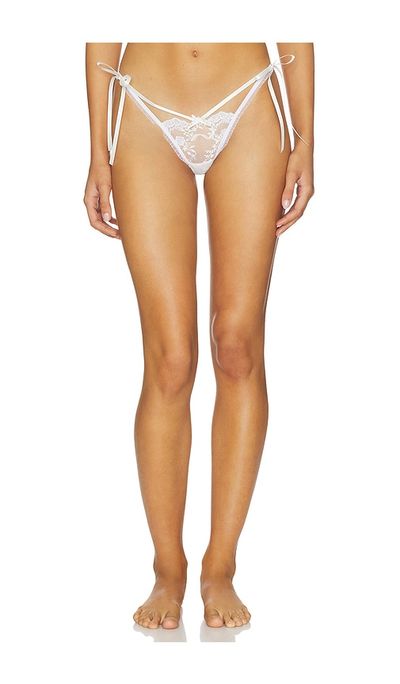 For Love & Lemons For Love & Lemons Rita Rose Thong Panty
