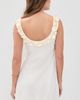 For Love & Lemons For Love & Lemons Sami Seashell Mini Dress Ivory - 3