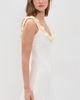 For Love & Lemons For Love & Lemons Sami Seashell Mini Dress Ivory - 4