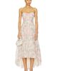 For Love & Lemons For Love & Lemons Satin Burnout Maxi Dress - 1