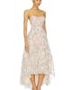 For Love & Lemons For Love & Lemons Satin Burnout Maxi Dress - 2