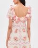 For Love & Lemons For Love & Lemons Scarlett Mini Dress Cream - 3