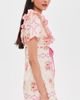 For Love & Lemons For Love & Lemons Scarlett Mini Dress Cream - 4