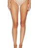 For Love & Lemons For Love & Lemons Sequin Seashell Thong Panty - 1