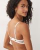 For Love & Lemons For Love & Lemons sequin seashell underwire bra in silver and white - part of a set - 4