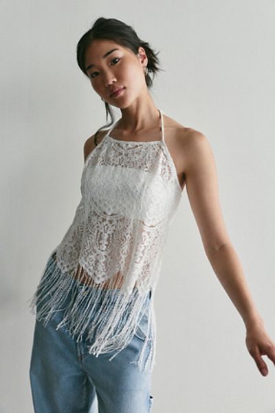 For Love & Lemons For Love & Lemons Siren Fringe Top