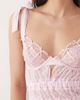 For Love & Lemons For Love & Lemons slotted hearts bustier in pink - part of a set - 3