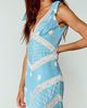 For Love & Lemons For Love & Lemons Stormie Dot Midi Dress - 3