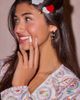 For Love & Lemons For Love & Lemons UO Exclusive Crease-Free Hair Clip Set in Pastel Hearts, Women's at Urban Outfitters - 1