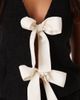 For Love & Lemons For Love & Lemons wool rich boucle bow front tank top set in black - 2