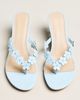For Love & Lemons Gia Floral Kitten Heel Sandals - 2
