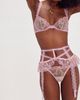 For Love & Lemons Ily Embroidered Garter Belt - 2