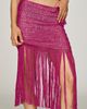For Love & Lemons Lulu Cotton Beaded Fringe Skirt - 2