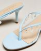 For Love & Lemons Sailor Charm Heeled Flip-Flop Sandals - 3
