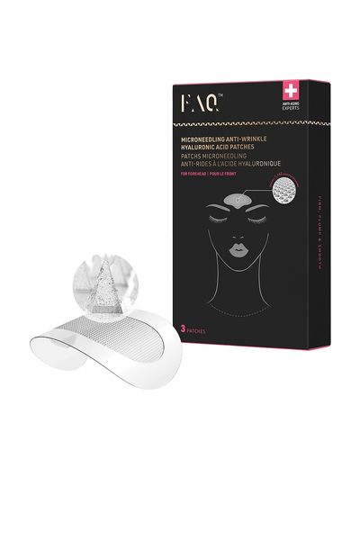 FOREO FOREO FAQ Microneedling Anti-wrinkle Hyaluronic Acid Patches For Forehead 3 Pack