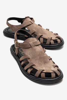 Forever & Always Shoes Forever & Always Shoes Alone Leather Gladiator Sandal
