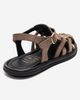 Forever & Always Shoes Forever & Always Shoes Alone Leather Gladiator Sandal - 5