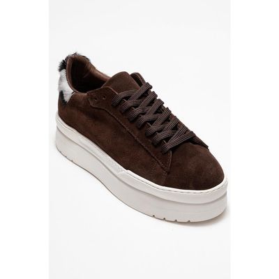 Forever & Always Shoes Forever & Always Shoes Anabel Leather Platform Sneakers