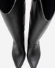 Forever & Always Shoes Forever & Always Shoes Ania Leather Block Heel Knee High Boot - 5