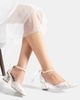 Forever & Always Shoes Forever & Always Shoes Annette Block Heel Bridal Pump - 4