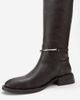 Forever & Always Shoes Forever & Always Shoes Ansel Leather Riding Boot - 4