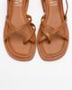 Forever & Always Shoes Forever & Always Shoes Antas Strappy Leather Flat Sandals - 2