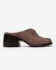 Forever & Always Shoes Forever & Always Shoes Ardent Leather Block Heel Mule - 4