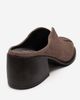 Forever & Always Shoes Forever & Always Shoes Ardent Leather Block Heel Mule - 5