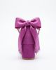 Forever & Always Shoes Forever & Always Shoes Arielle Bow Ankle Strap Block Heel Pump - 3