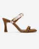 Forever & Always Shoes Forever & Always Shoes Arund Leather Stiletto Ankle Strap Sandal - 2