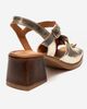 Forever & Always Shoes Forever & Always Shoes Asha Leather Block Heel Sandal - 5