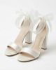 Forever & Always Shoes Forever & Always Shoes Aviora Block Heel Wedding Sandal - 4