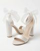 Forever & Always Shoes Forever & Always Shoes Aviora Block Heel Wedding Sandal - 5