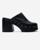 Forever & Always Shoes Forever & Always Shoes Bellune Leather Block Heel Platform Sandal - 4